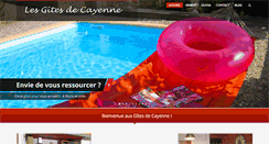 Desktop Screenshot of gites-de-cayenne.fr