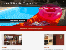 Tablet Screenshot of gites-de-cayenne.fr